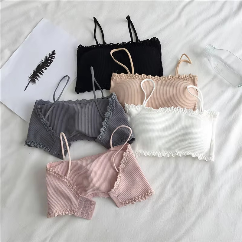 Suspender Tank Top - Bra Wanita Bra Atasan Tabung Wanita