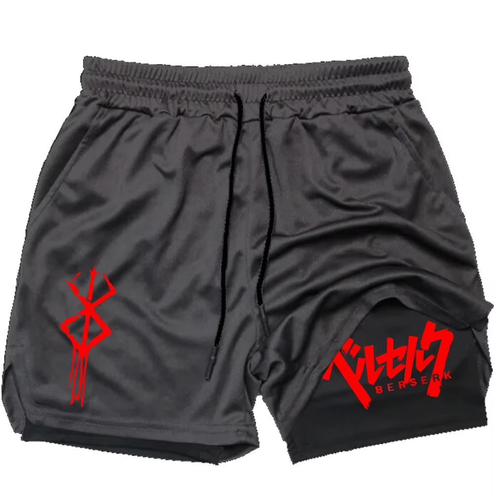 Compression Shorts Athletes - Celana Pendek Kompresi 2 in 1