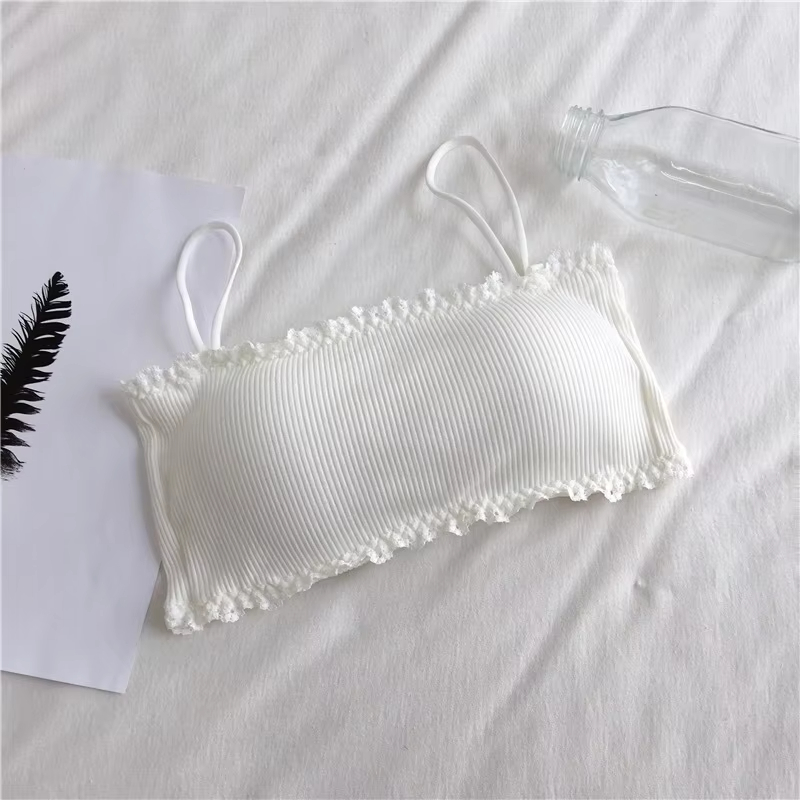 Bra Wanita Bra Atasan Tabung W - Suspender Tank Top ulasan dan harga