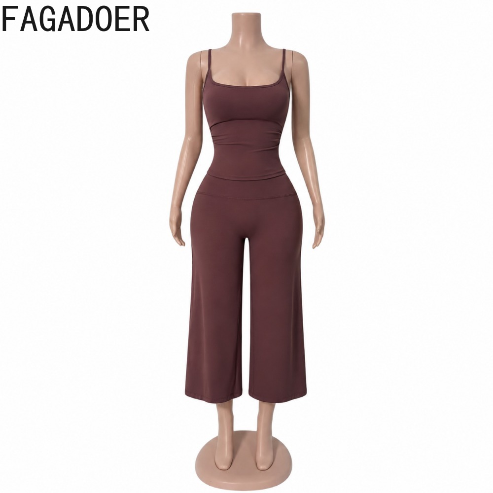FAGADOER INS Set 2 Potong Wani - Suspender Tank Top ulasan dan harga