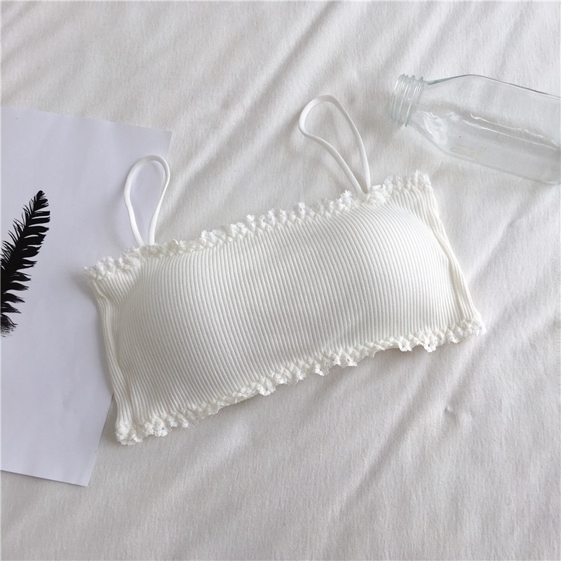 Bra Katun Wanita Bra Atasan Ta - Suspender Tank Top ulasan dan harga