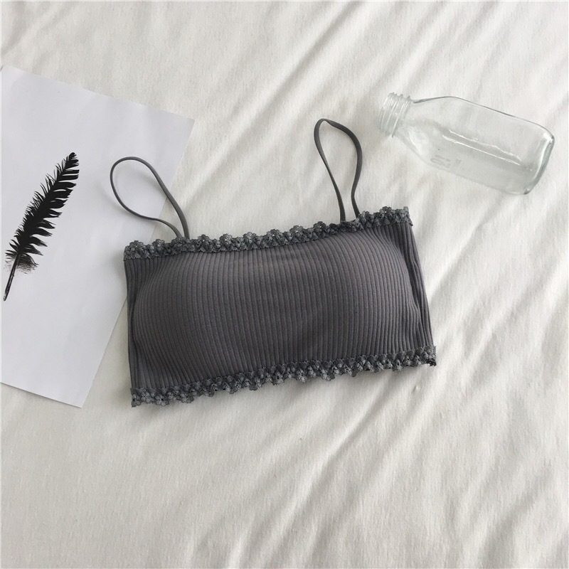 Bra Katun Wanita Bra Atasan Ta - Suspender Tank Top ulasan dan harga