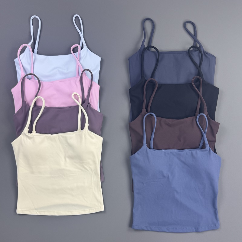 Atasan Gym Wanita, Tank Top Ta - Suspender Tank Top ulasan dan harga