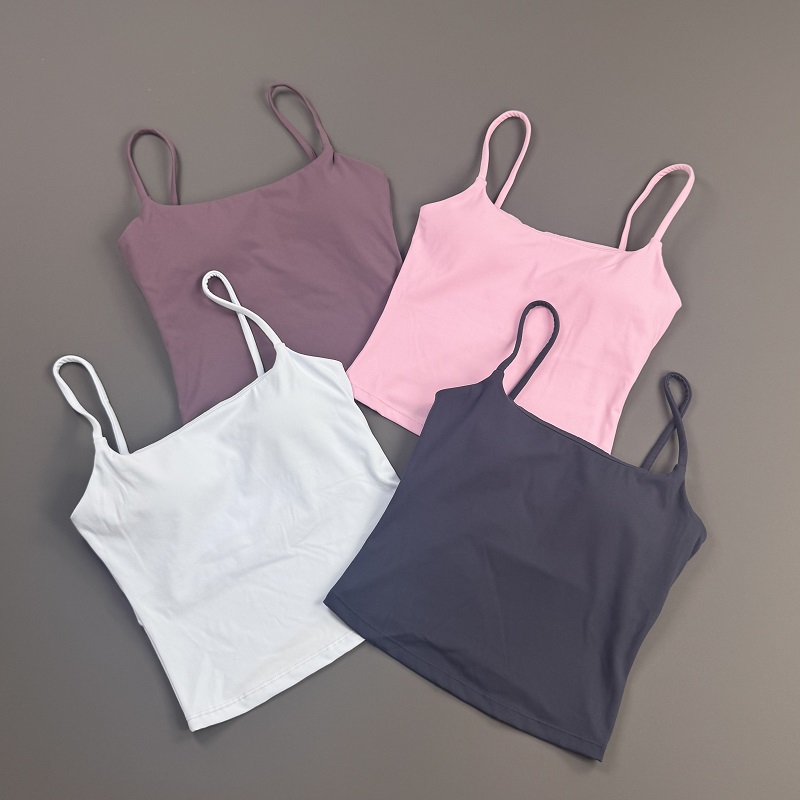 Atasan Gym Wanita, Tank Top Ta - Suspender Tank Top ulasan dan harga