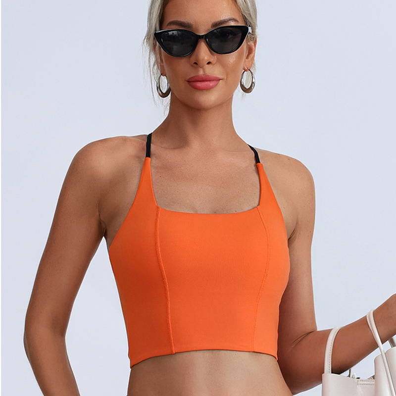 Tank Top Yoga Tali Tipis denga - Suspender Tank Top ulasan dan harga