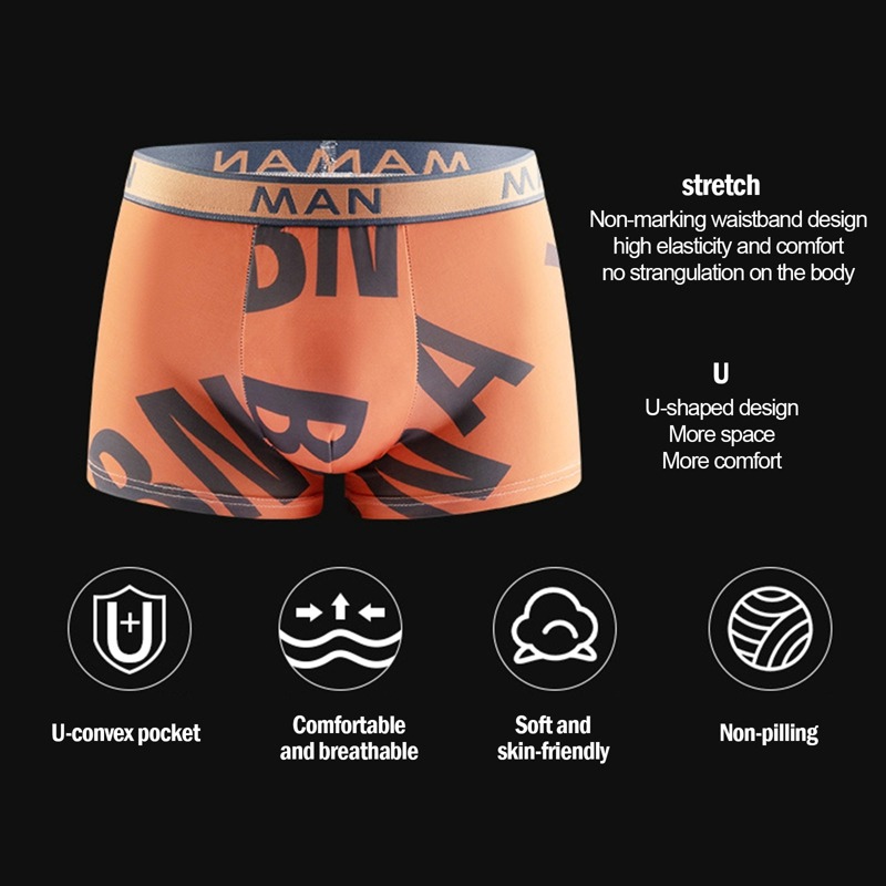 Celana Boxer Pria Katun Tanpa  - Multi Pack Underwear ulasan dan harga